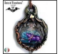 talismano portafortuna soldi ricchezza denaro pendente gioiello amuleto maiale 1