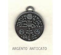 TALISMANO STERMINATORE AMULETO potente protezione Magia Bianca argento anticato