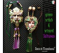talismano wicca gioiello pendente da donna uomo ciondolo collana strega stregone