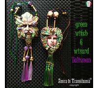 talismano wicca gioiello pendente da donna uomo ciondolo collana strega stregone