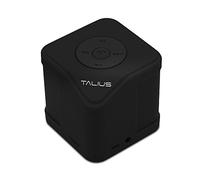 TALIUS Cube - Altoparlante Bluetooth 3.0, Scheda SD, ingresso AUX, FM, mani libere, colore: nero