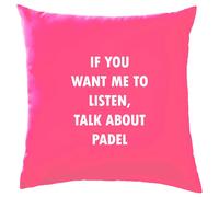 Talk About Padel - Cuscino - Tennis Pagaia Paddel Racchetta
