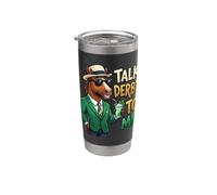 Talk Derby To Me Cavalletto Equitazione Cavaliere Derby Amante Bicchiere termico in acciaio inox doppia parete