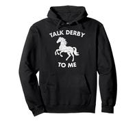 Talk Derby To Me Divertente Equitazione Equitazione #25D1A Felpa con Cappuccio
