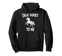Talk Derby To Me Divertente Equitazione Equitazione #25D1C Felpa con Cappuccio