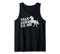 Talk Derby To Me Divertente Equitazione Equitazione #25D1F Canotta