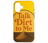 Talk Dirt to Me - Gioco di parole divertente per amanti delle piante da giardinaggio Custodia per iPhone 16