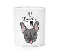 Talk Frenchie To Me Bulldog Francese Trucco Pennello Matita Pentola - Cane Puppy