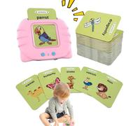 Talk | Smart Talking Flash Cards Pure English Toys | Compact Card Early Education Device | Learning Toys For Family Time, Early Education