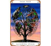 Talk Talk - Laughing Stock Stampa fotografica retrò metallo latta vintage cartello 30,5 x 20,3 cm casa bar uomo grotta decorazione da parete