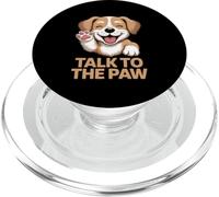 Talk to the Paw - Simpatico cucciolo felice per amanti dei cani PopSockets PopGrip per MagSafe