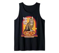 Talk to Your Cat Sarcastic Retro Vintage Funny Adult Humor Canotta