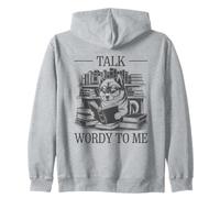 Talk Wordy To Me Felpa con Cappuccio