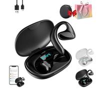 TalkieGo Ai-Powered Buds, TalkieGo - Auricolari traduttori in tempo reale, traduzione in tempo reale, per viaggi, affari, apprendimento, 144 lingue e accenti (nero)