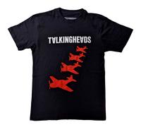 Talking Heads '4 Planes' (Nero) T-Shirt - NUOVO E UFFICIALE