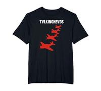 Talking Heads Four Planes Maglietta, Uomo Taglie Grandi, Nero, 2X Tall