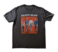 Talking Heads Pixel Portrait autorizzato Uomo maglietta