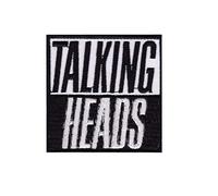 Talking Heads Post Punk New Wave Distintivo Ricamato Applicazioni Il Ferro Sulla Toppa Patch Accessorio