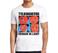 Talking Heads Remain in Light Punk Rock Retro Tee T Shirt 3013 WhiteMedium