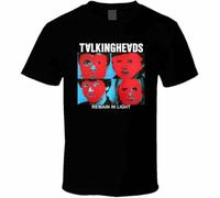 Talking Heads Remain in Light Retro Logo Tee Shirt Tshirt Men's BlackL