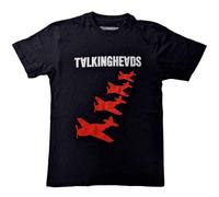 Talking Heads T Shirt Remain In Light 4 Planes Nuovo Ufficiale Unisex Nero