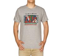 Talking Heads - Yellow 80s T-Shirt Uomo Grigio