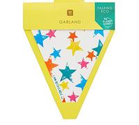 Talking Tables - 1 Ghirlanda di Carta 4 m, Riciclabile per Compleanni e Feste per Bambini, Decorazioni Bandiere Stanza Soggiorno - Misura 3 m