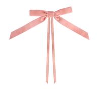Talking Tables 8 fiocchi in velluto rosa riutilizzabili per confezioni regalo, decorazioni natalizie, decorazioni per matrimoni, progetti artigianali, accessori per confezioni regalo