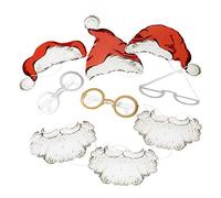 Talking Tables Botanical Santa Photobooth Prop, Multicolore, Variabile