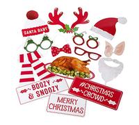 Talking Tables Christmas Entertainment Crowdbooth Photobooth Props, Multicolore, Variabile