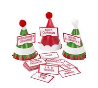 Talking Tables Christmas Entertainment Mini Part Hats & Game, Multicolore, 1