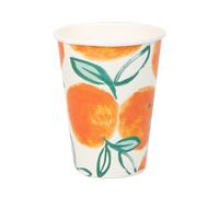Talking Tables Citrus Fruit Lemon and Orange Cups | Pack of 8 Eco-Friendly Recyclable and Disposable Party Tableware For Summer