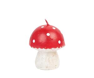 Talking Tables CNDL-MUSH-S - Candela piccola a forma di fungo per la tavola di Natale, 7,5 cm, decorazione per feste in autunno, tè Alice nel paese delle meraviglie, tema fata del giardino, foresta