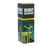 Talking Tables Deadly Destinations Berlin Murder Mystery Game | Detective Dinner Party Experience per adulti | Attività di risoluzione del crimine inclusa torcia a luce UV
