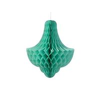 Talking Tables Gigante Albero di Decorazioni per Feste, in Microfibra, Menta, X-Large, Altezza 49 cm
