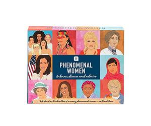 Talking Tables Gioco di conversazione per donne fenomenali con carte interrogative che provocano pensiero, Per dopo cena, regali per lei, femministe, calze riempitrici