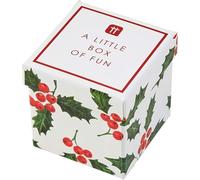 Talking Tables Gioco di Natale da tavolo Triva - contiene 60 domande e Charades - ideale come regalo per la calza