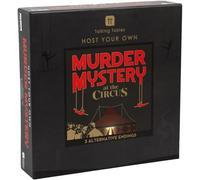 Talking Tables Gioco Murder Mystery a Tema Circo, Organizza la Tua Serata Giochi, Riutilizzabile con 3 Finali, Festa, Compleanno, Halloween