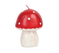 Talking Tables Grande candela a forma di fungo per tavola di Natale - 9,5 cm | Red Toadstool Forest Party Decoration, Autumn Home Decor Alice nel paese delle meraviglie, festa delle fate