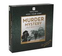 Talking Tables Murder Mystery At The Palm House, gioco per adulti, 3 finali alternativi, custodia per omicidio misterioso, divertente dopo cena, idea regalo per Capodanno, età 16+