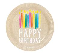 Talking Tables Pack of 12 Size 23cm ECO Party Paper Zero Plastic on Product or P