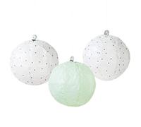 Talking Tables PAPERBALL Born To Be Loved Paper Balloons 3Pk, Plastica