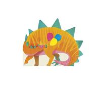 Talking Tables Party Dinosaurs Shaped Napkin 16Pk