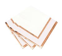Talking Tables Party Porcelain Rose Gold Napkin. 33Cm