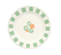 Talking Tables Piatto decorativo smaltato da 20 cm, motivo floreale