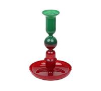 Talking Tables Portacandele Decorativo Rosso Verde - Design Sofisticato per Tavola