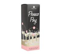 Talking Tables Fun Drinking Game, Classico Gioco, 12 calici per Prosecco in plastica e 3 Palline da Ping Pong Rosa, Ideale per Compleanni, Cerimonie, Feste, Ponggame