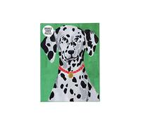 Talking Tables Puzzle e poster con cane dalmata verde a doppia faccia da 100 pezzi | Animali Illustrati, Animali | Per bambini, adulti, amanti dei cani, regalo di compleanno, regalo di Natale