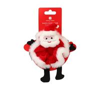 Talking Tables Scrunchie di Babbo Natale, vestito da festa di Natale, accessori per capelli da donna, fascia elastica spessa, cravatta per capelli, supporto per coda di cavallo, regalo, decorazioni