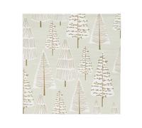 Talking Tables Stoviglie per la tavola di decorazioni per la festa Tovaglioli di carta con albero di Natale, confezione da 16 pezzi, STAR-NAPKIN-TREE